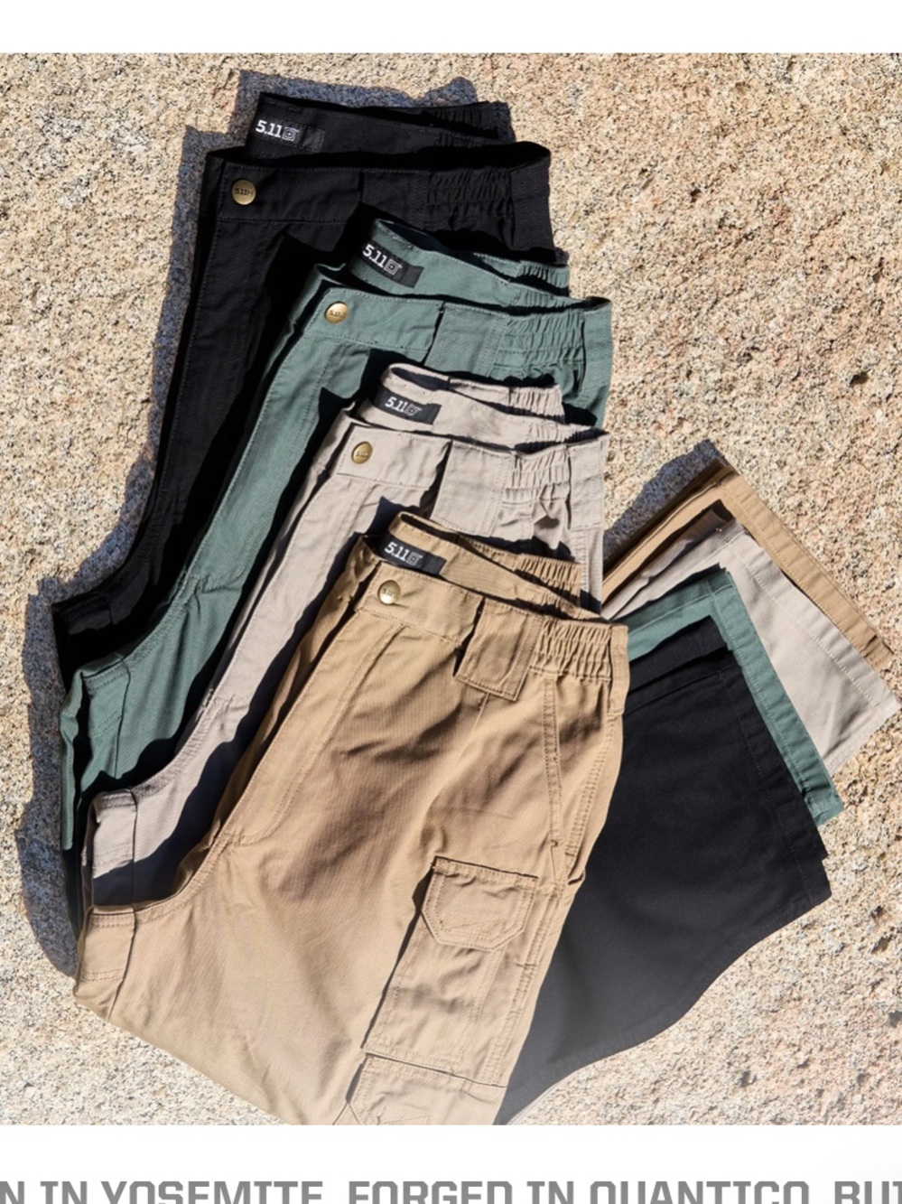 BUNDLE (5) men’s 5.11 tactical pants